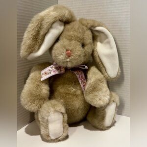 Vintage Gund Bunny Rabbit 11” Soft Plush Handmade Retired 2001